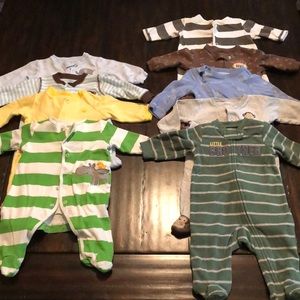 Carter’s and Gap pajamas